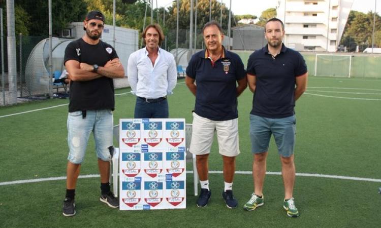 Pellegrini con lo staff del Torrino