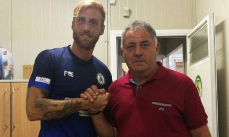 Daniele Rosania ed il presidente Antonio Pezone
