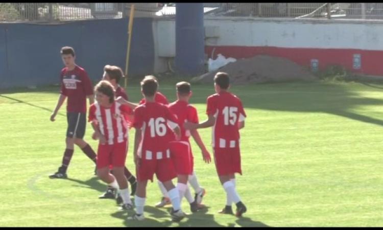 I ragazzi del Ponte di Nona dopo un gol