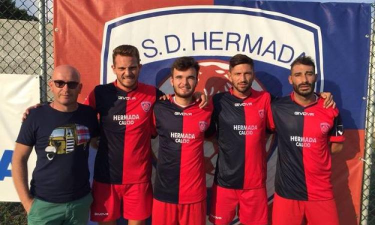 La presentazione dei nuovi @HermadaCalcio
