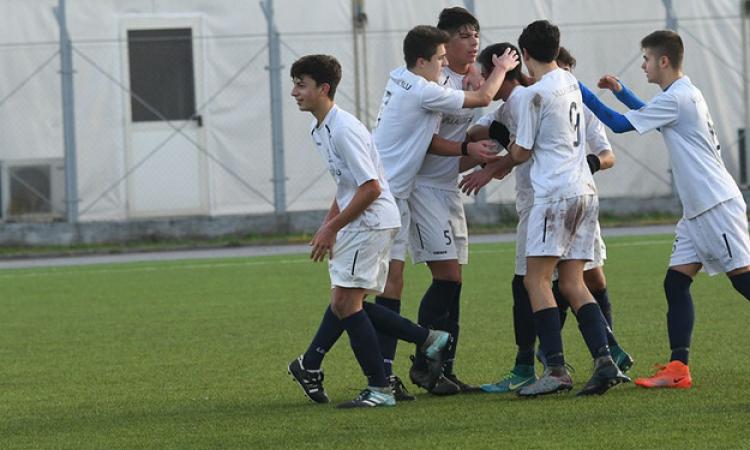 Esultano i ragazzi del Ferentino