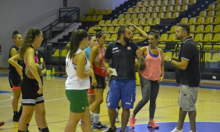 Frisciotti al lavoro col gruppo