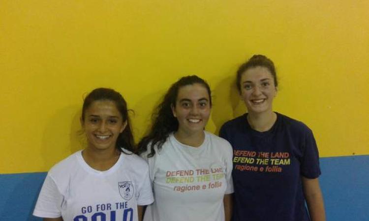 Le tre nuove ragazze a disposizione del Volley Terracina ©VolleyTerracina