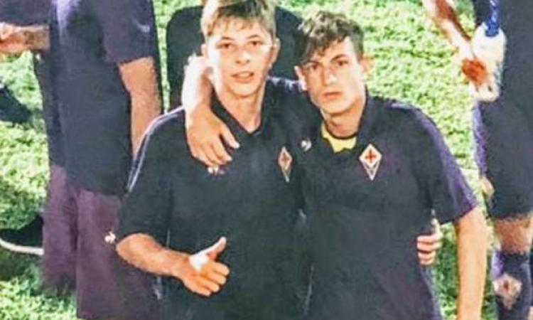 Silvestri con Guerini, 2 dei 4 romani della Fiorentina