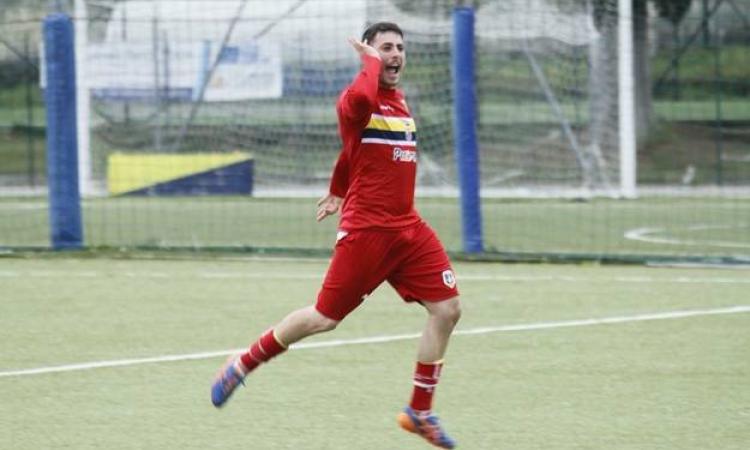 Mattatore: De Marco con la maglia dell&amp;apos;Eretum