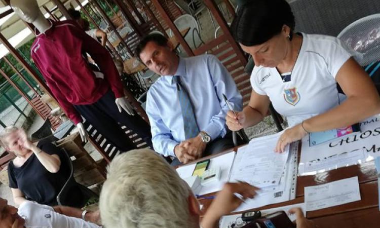 Lo staff al lavoro