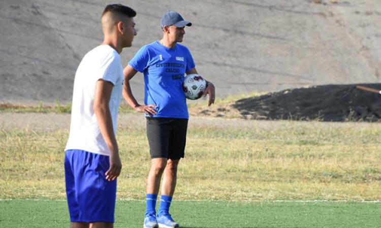 Rocchetti durante l&amp;apos;allenamento ©Facebook