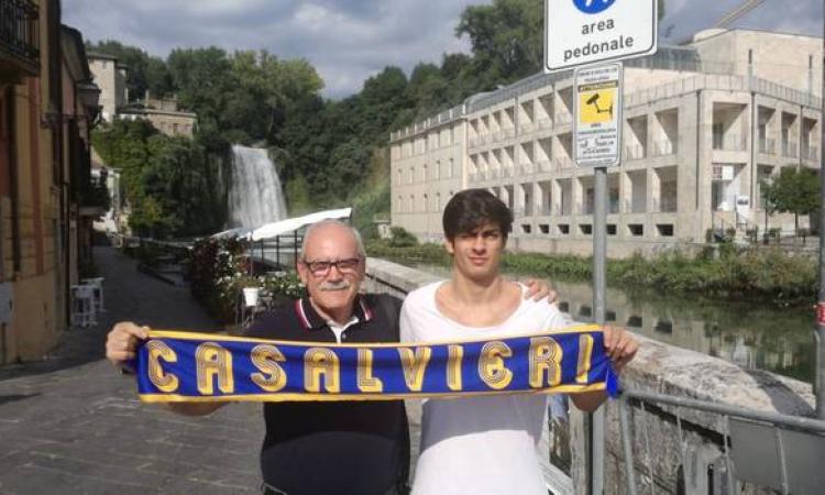 Pietro Marraffa (ds) e Matteo Pellegrini in posa @CasalvieriCalcio
