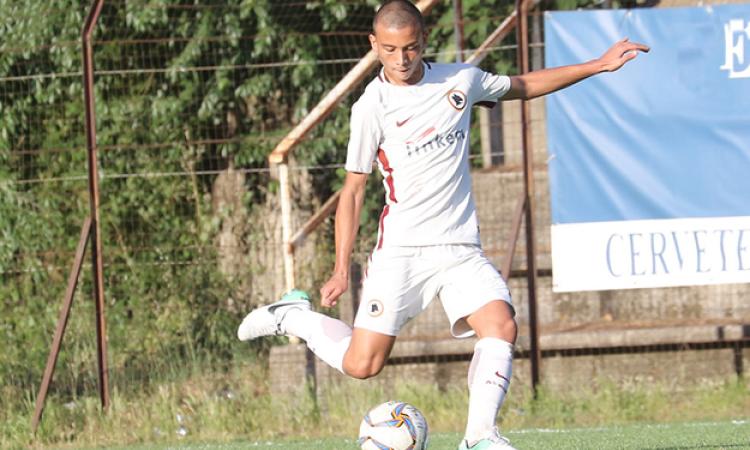 Evangelisti, grande prova per il capitano dei giallorossi ©Lori