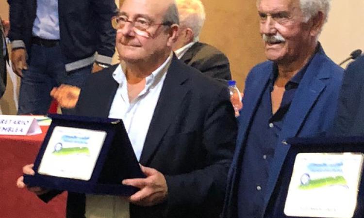 A sinistra il presidente Margaritondo