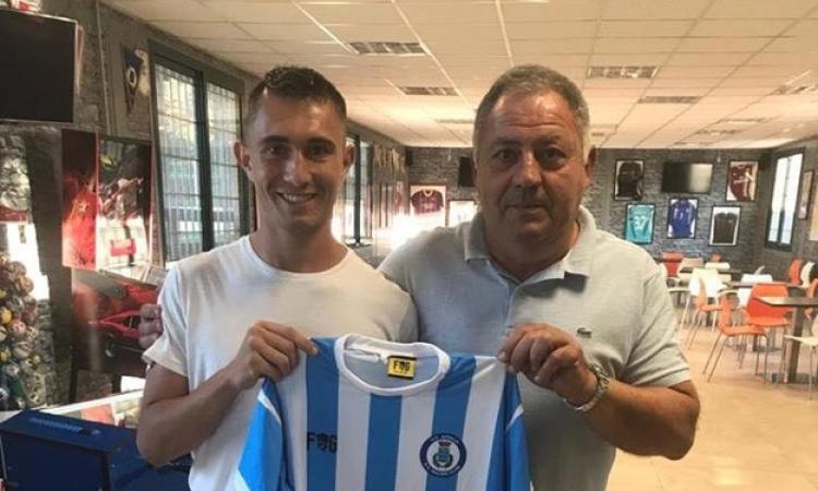 Daniele Menegat con il Presidente Pezone