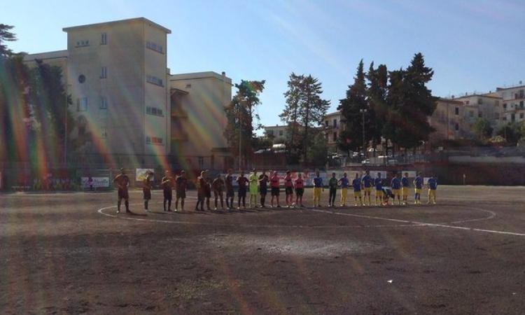 Le due squadre in campo