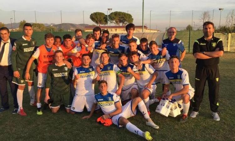 L&amp;apos;Under 17 del Frosinone vincitrice al &amp;quot;Di Nitto&amp;quot; ©GazReg