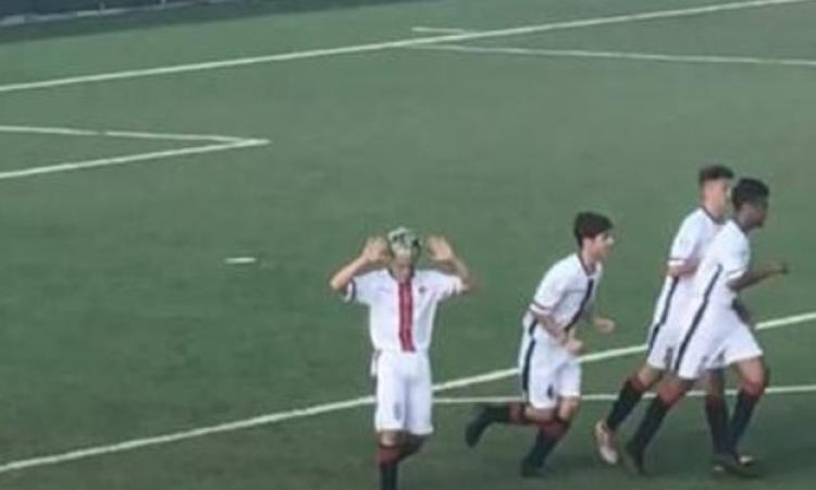 Pingitore non esulta dopo il gol dell&amp;apos;1-0