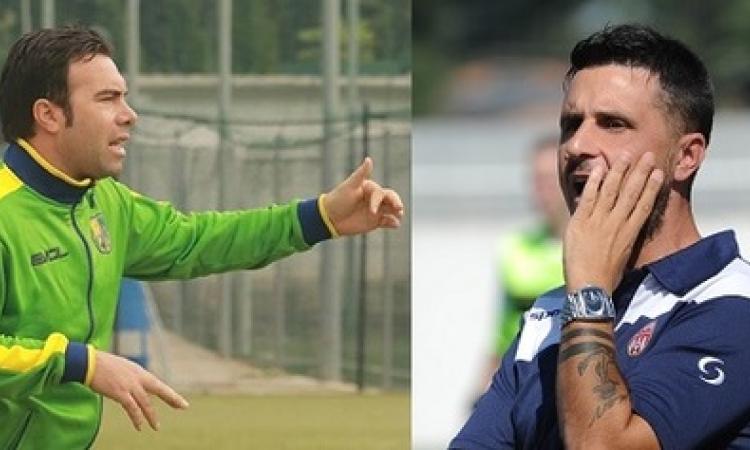 I due allenatori: a sinistra Berruti, a destra Granieri (©Del Gobbo)