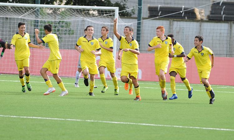 Esulta il Frosinone ©Laura Del Gobbo