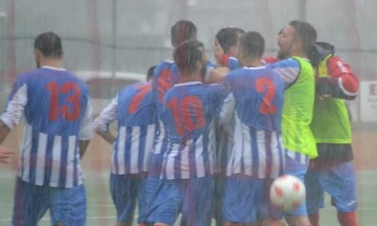 Esulta l&amp;apos;Atletico Monteporzio