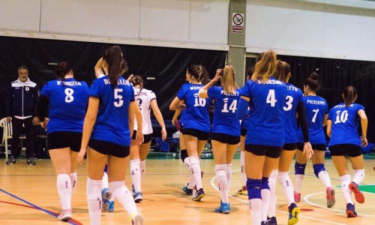 Le ragazze di Terracina a fine gara