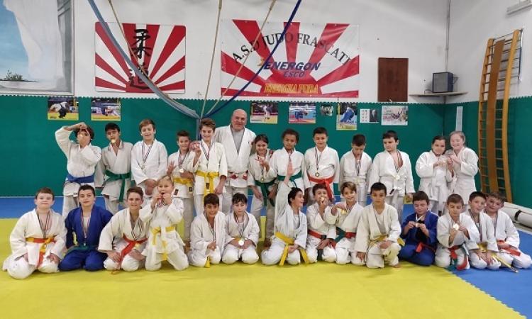 Judo Frascati, foto di gruppo