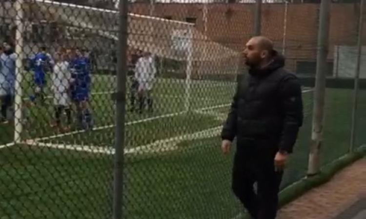 Michele Maragliulo e la sua Spes Artiglio durante una partita @GazReg