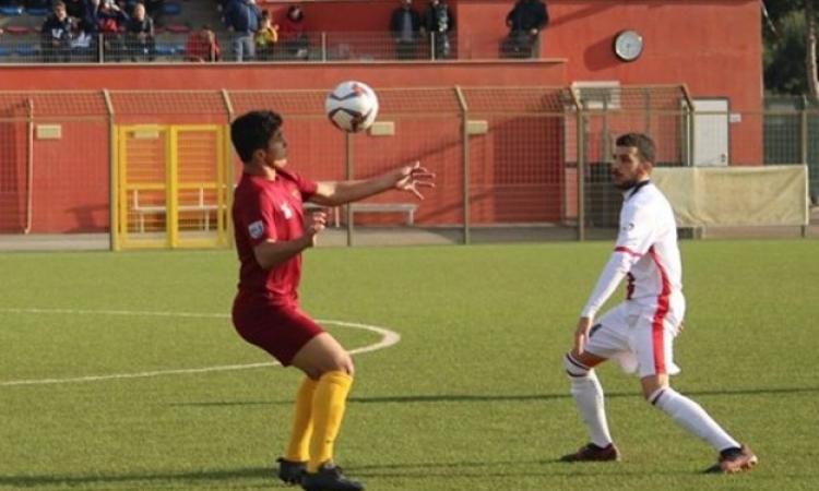 Gianmarco Tocci in campo contro il Ladispoli