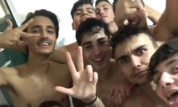 L&amp;apos;Atletico Cisterna festeggia al termine di una partita