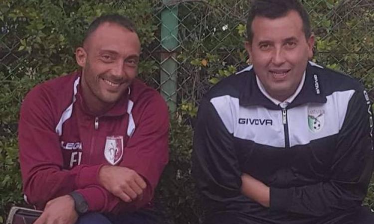 Pippnburg (a sx) e La Rocca, si complimentano dopo la gara di Coppa Lazio