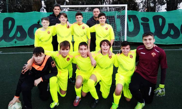 L&amp;apos;Under 15 della Roma Futsal