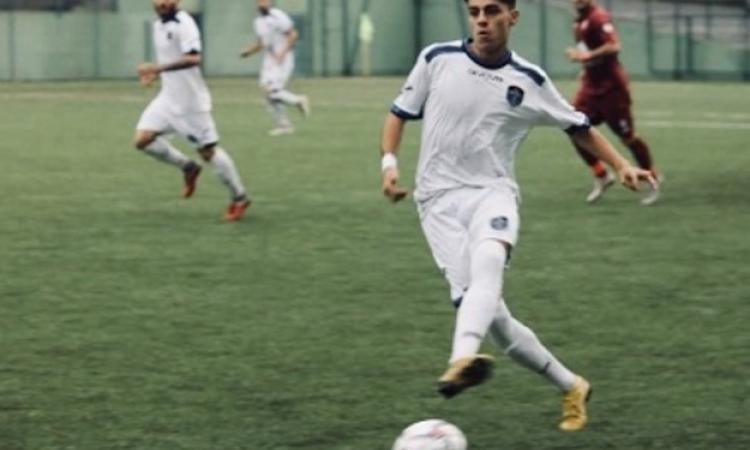 Giacomo Quagliata, terzino del Latina (Ph. Caprino)