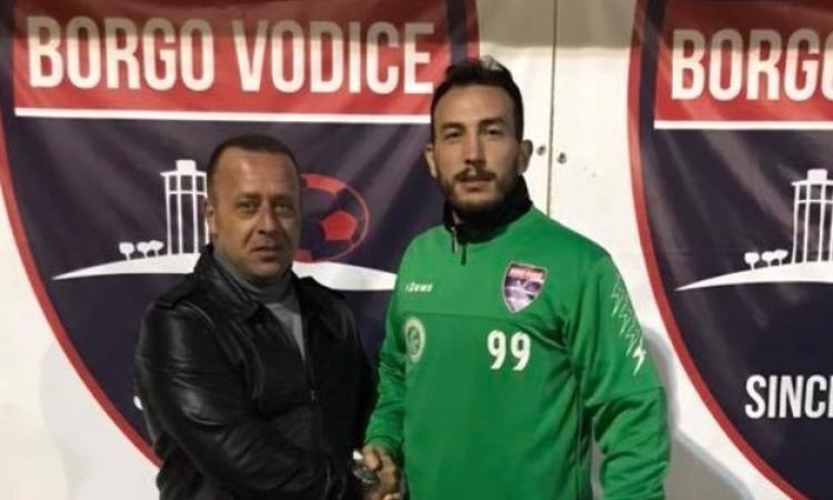 Carmine Caiazzo e il neo giocatore Davide Rufo (foto Sporting Vodice)