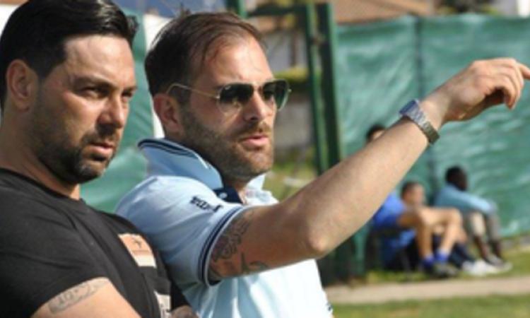 Riccardo Stanziale sulla panchina dell&amp;apos;Aurora Vodice Sabaudia @GazReg