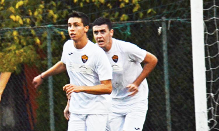 A destra Luciani, autore del 2-2 ©Torrisi