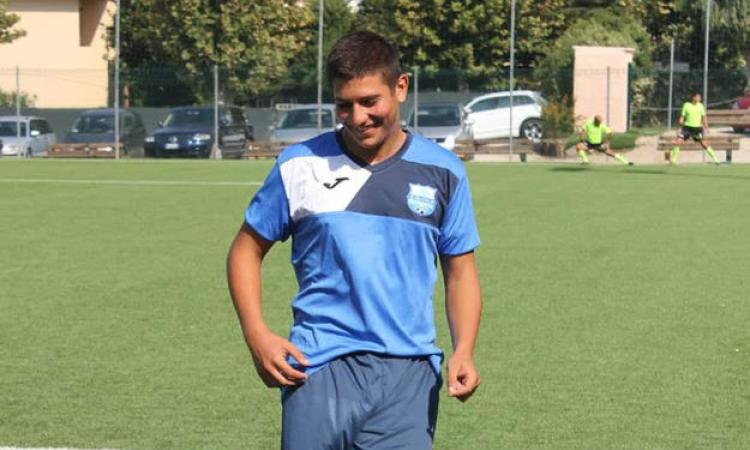 Caronti, con il suo primo gol in Eccellenza ha steso il Colleferro ©virtusnettuno