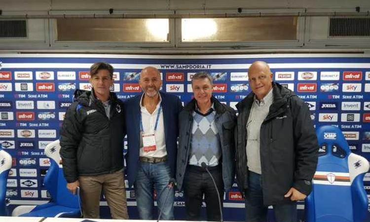Paolo Cioeta con Italo Calvarese, Giovanni Invernizzi e Beppe Butti
