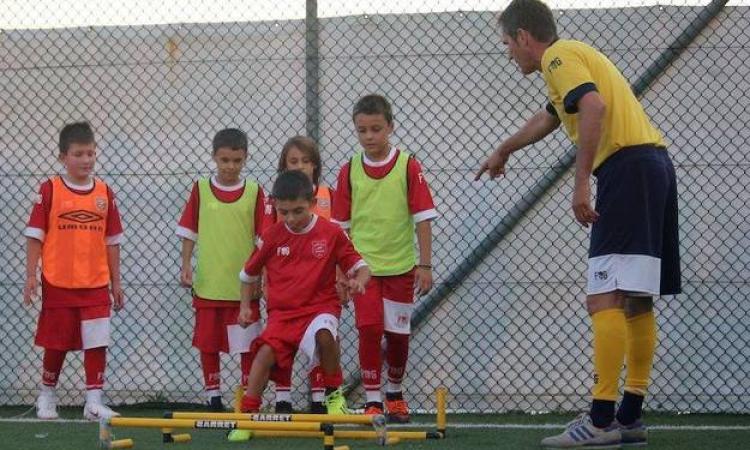 Tabarretti con i ragazzi