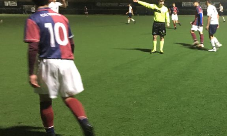 Un scatto dal match