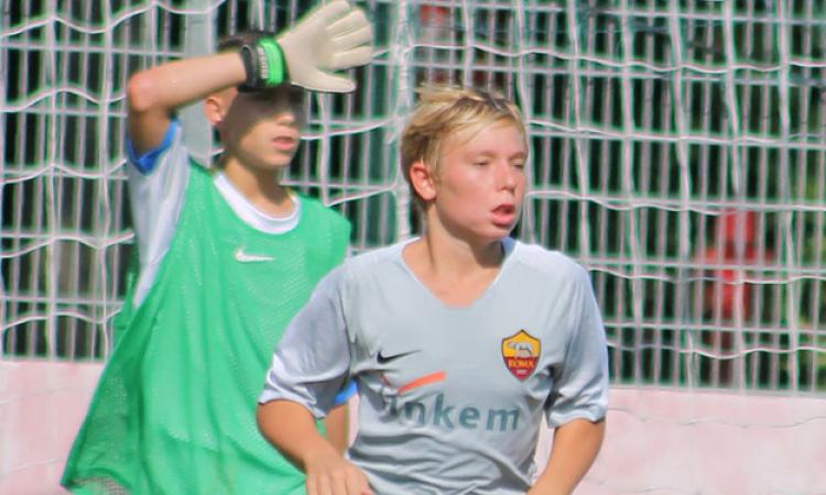 Totti autore della prima rete foto ©De Cesaris