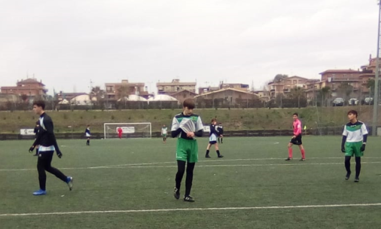 Uno scatto dal match