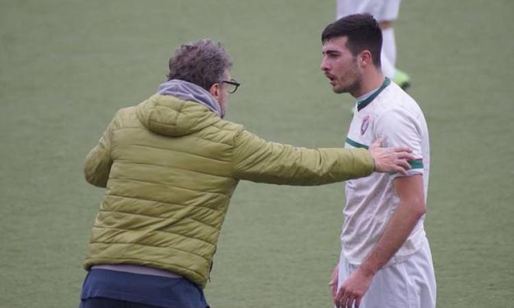 Uno scatto durante il match ©Alatri Calcio