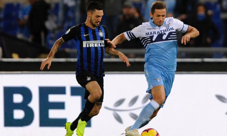 Lulic durante Lazio Inter ©sslazio.it