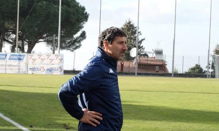 Fulvio D&amp;apos;Adderio, tecnico dell&amp;apos;Albalonga (Ph. Calcio Pometino)