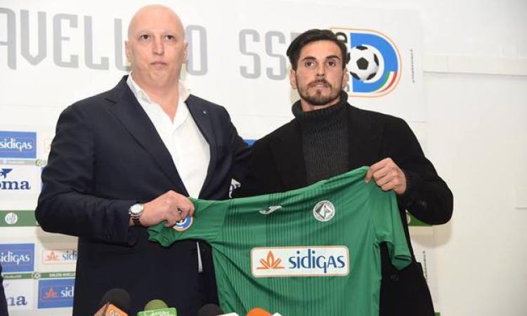 Luis Alfageme con il Presidente dell&amp;apos;Avellino