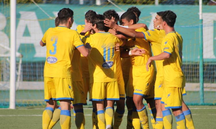 Esulta il Frosinone ©De Cesaris