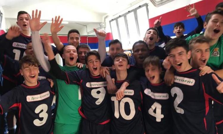 La gioia dei ragazzi del Città di Ciampino
