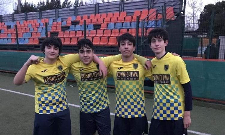 Alcuni ragazzi della Nuova Milvia