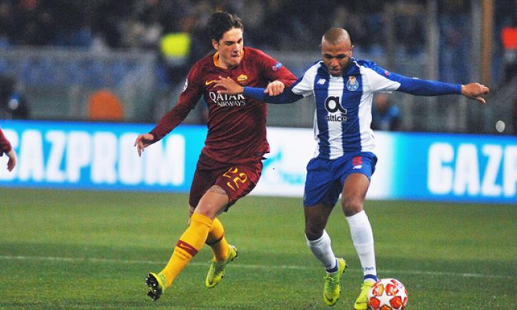 Zaniolo in azione contro il Porto ©Gambino