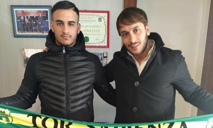 Spatara in coppia con il DS Cianci (©Pro Calcio Tor Sapienza)