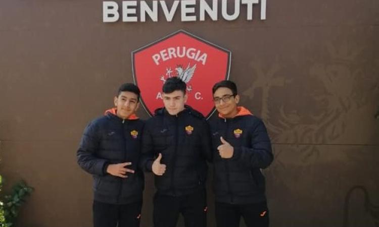 Pro Roma, tre 2005 in prova al Perugia ©Facebook