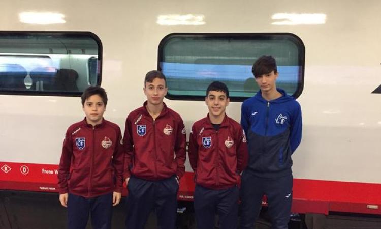 I ragazzi della Vis in prova a Torino