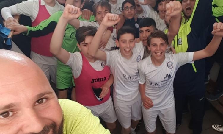 Selfie vittoria dallo spogliatoio Dabliu